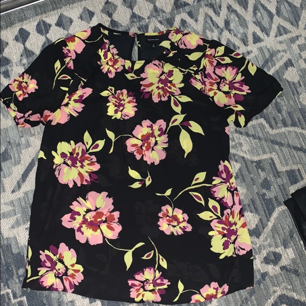 Dressy flower shirt